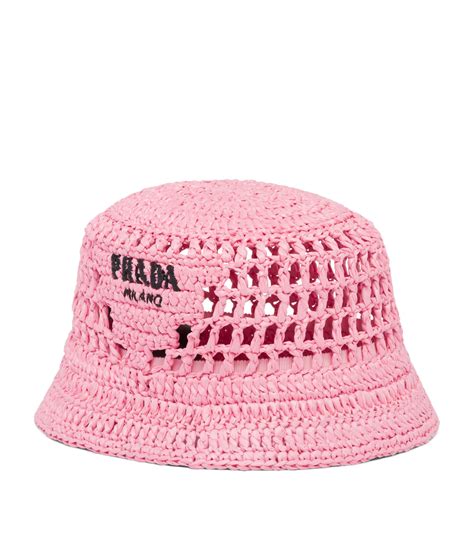 prada teddy hat|White Crochet Bucket Hat .